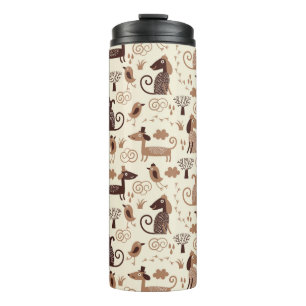 Bouteilles Isothermes motif avec les chiens mignons