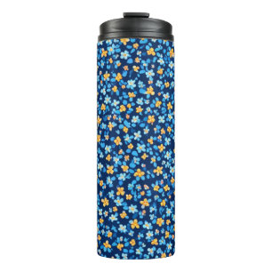 Bouteilles Isothermes Motif Blue Little Flowers