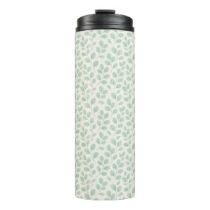 Bouteilles Isothermes Motif botanique d'eucalyptus
