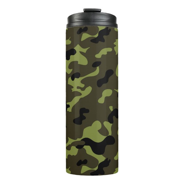Bouteilles Isothermes Motif camouflage de l'armée (Devant)