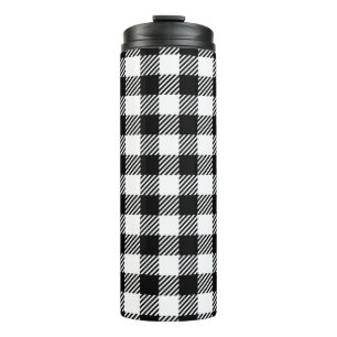 Bouteilles Isothermes Motif carreaux simple monochrome buffle