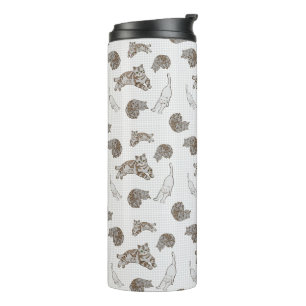 Bouteilles Isothermes motif chats