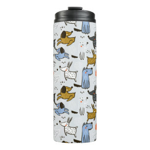 Bouteilles Isothermes Motif chien mignon Doodle