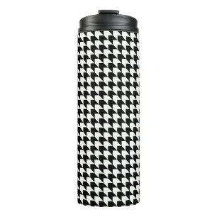 Bouteilles Isothermes Motif classique noir à carreaux houndstooth