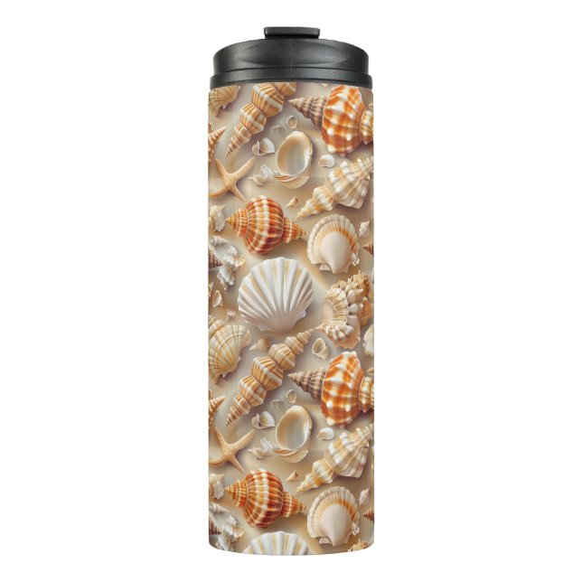 Bouteilles Isothermes Motif Coastal Elegance Seashell (Devant)