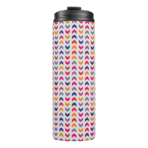 Bouteilles Isothermes motif coloré Aztec Chevron