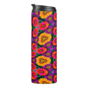 Bouteilles Isothermes Motif coloré Daisy Bouquet