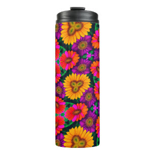 Bouteilles Isothermes Motif coloré Daisy Bouquet