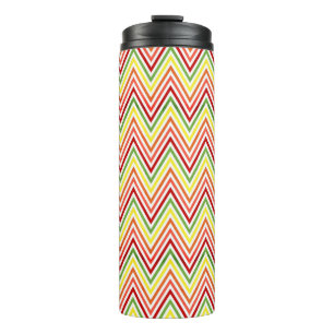 Bouteilles Isothermes Motif coloré de Chevron de zigzag
