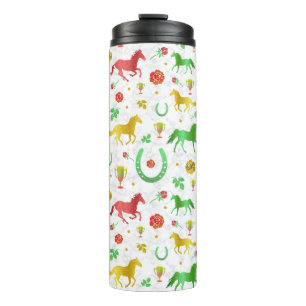 Bouteilles Isothermes Motif coloré de partie de jour de Derby de course