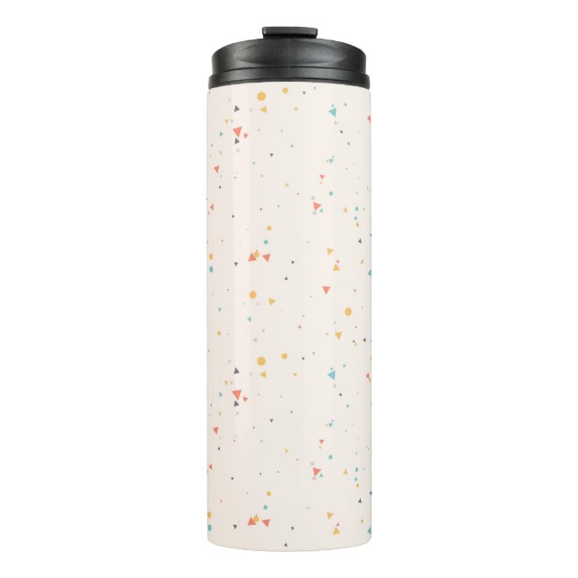 Bouteilles Isothermes Motif Confetti Dots & Triangle (Devant)