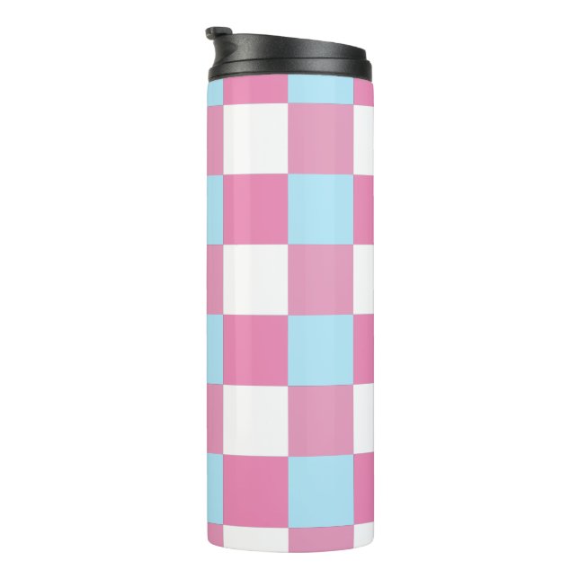 Bouteilles Isothermes Motif damier (Tourné sur la droite)