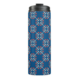 Bouteilles Isothermes Motif d'Ancre et de coeur