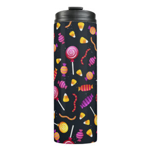 Bouteilles Isothermes Motif de bonbons d'Halloween