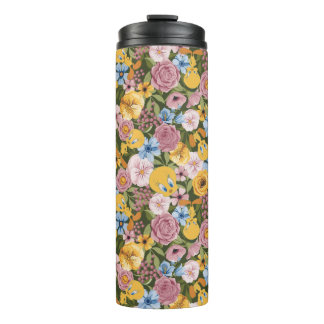 Bouteilles Isothermes Motif de broderie florale TWEETY™