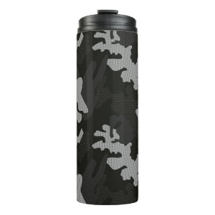 Bouteilles Isothermes Motif de camouflage noir