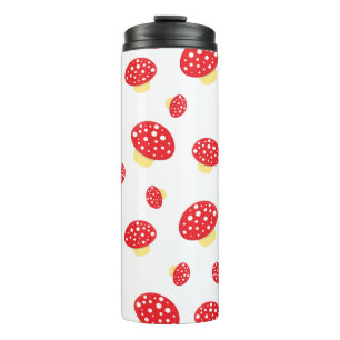 Bouteilles Isothermes Motif de champignons à taches rouges mignons