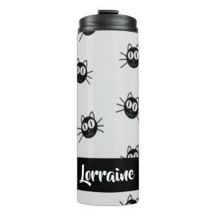 Bouteilles Isothermes Motif de chats noirs