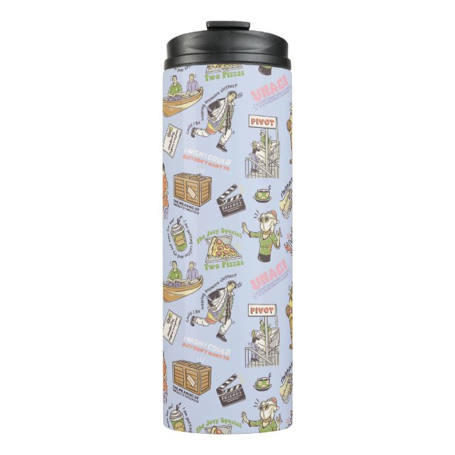 Bouteilles Isothermes Motif de dessin animé coloré FRIENDS™ (Devant)