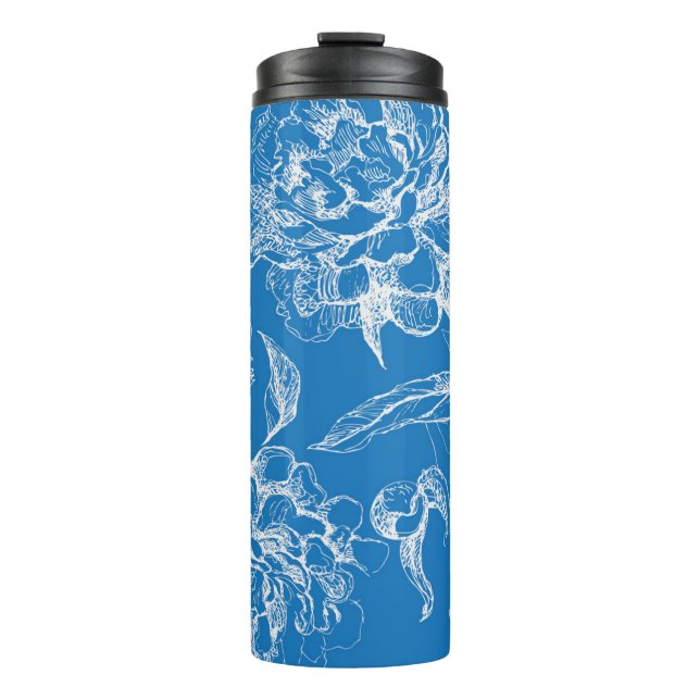 Bouteilles Isothermes Motif de fleurs (Devant)