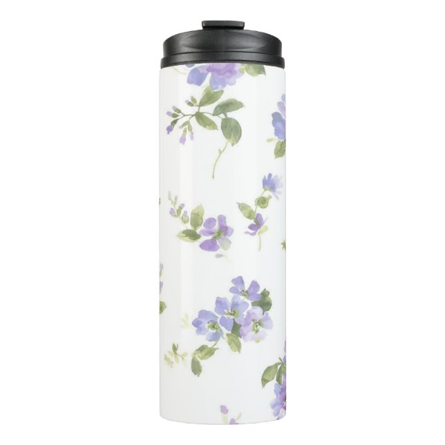 Bouteilles Isothermes Motif de fleurs (Devant)