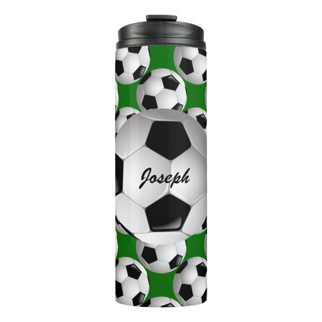 Bouteilles Isothermes Motif de football personnalisé (Devant)