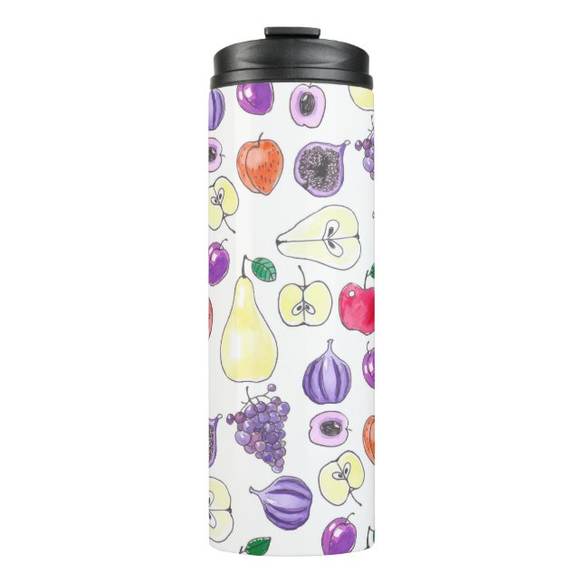 Bouteilles Isothermes Motif de fruits (Devant)