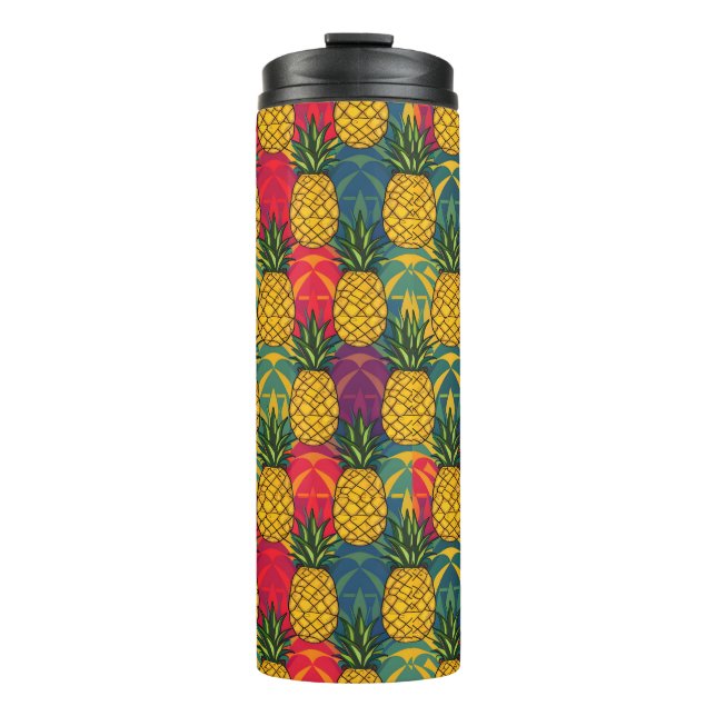 Bouteilles Isothermes Motif de l'ananas  (Devant)