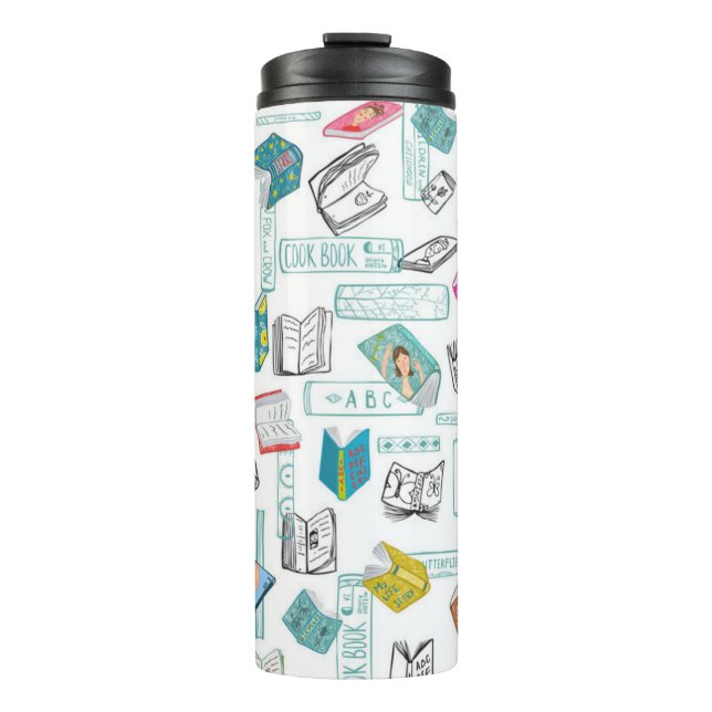 Bouteilles Isothermes Motif de livre (Devant)