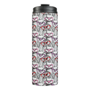 Bouteilles Isothermes Motif de lunettes de hibou