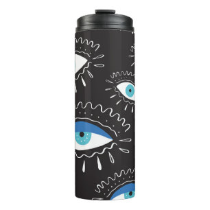 Bouteilles Isothermes Motif de mode pour les yeux tribaux