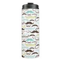 Motif de moustache, rétro style 2