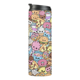Bouteilles Isothermes Motif de Munchies de nourriture industrielle de