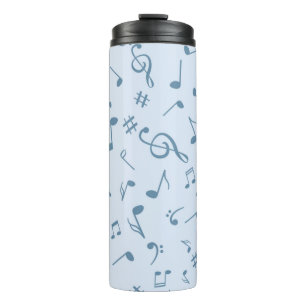 Bouteilles Isothermes Motif de notes musicales
