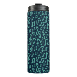 Bouteilles Isothermes Motif de notes musicales
