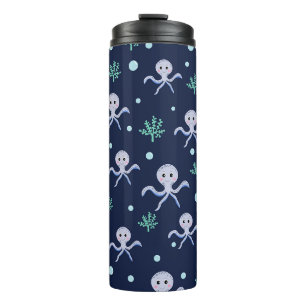 Bouteilles Isothermes Motif de Pieuvre Mignonne