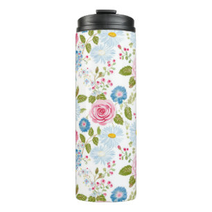 Bouteilles Isothermes Motif de pivoines roses