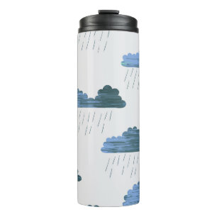 Bouteilles Isothermes Motif de pluie : Nuages foncés Vintages