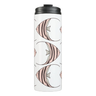 Bouteilles Isothermes Motif de poisson rose mignon