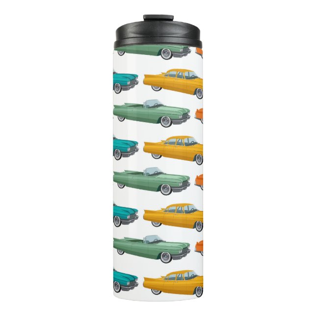 Bouteilles Isothermes Motif de style Retro Car Fifties (Devant)