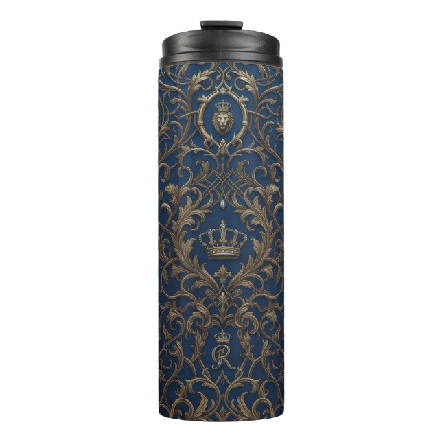 Bouteilles Isothermes motif de style royal (Devant)
