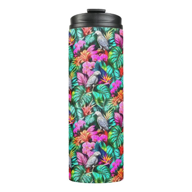 Bouteilles Isothermes Motif de surface sans couture Jungle Dreams avec p (Devant)