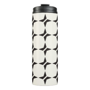 Bouteilles Isothermes motif de treillis transparent. Texture moderne et