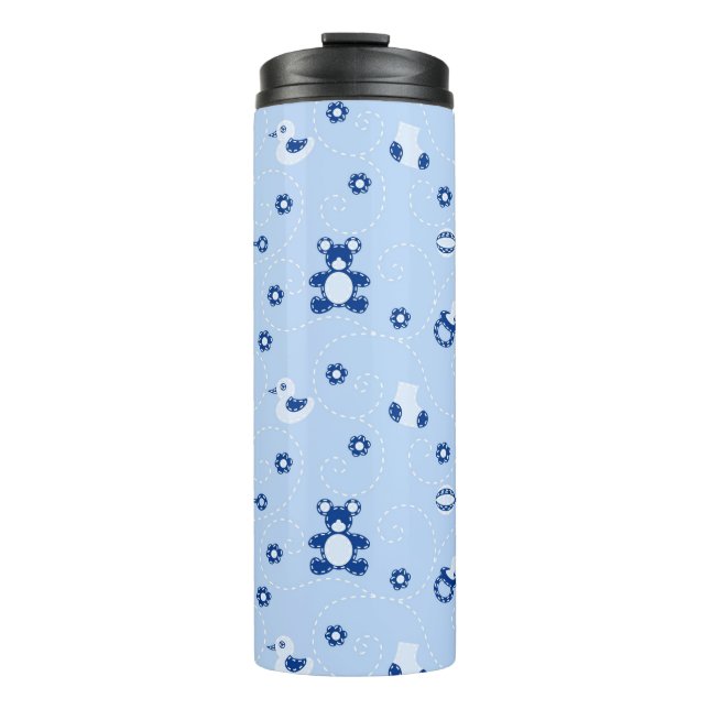 Bouteilles Isothermes Motif d'édredon de bébé (Devant)