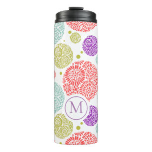 Bouteilles Isothermes Motif des étoiles de cercle coloré