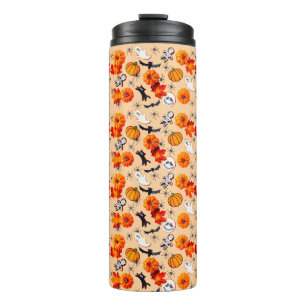Bouteilles Isothermes Motif d'Halloween mignon avec Citrouilles, Fantôme