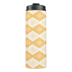 Bouteilles Isothermes Motif diamant jaune