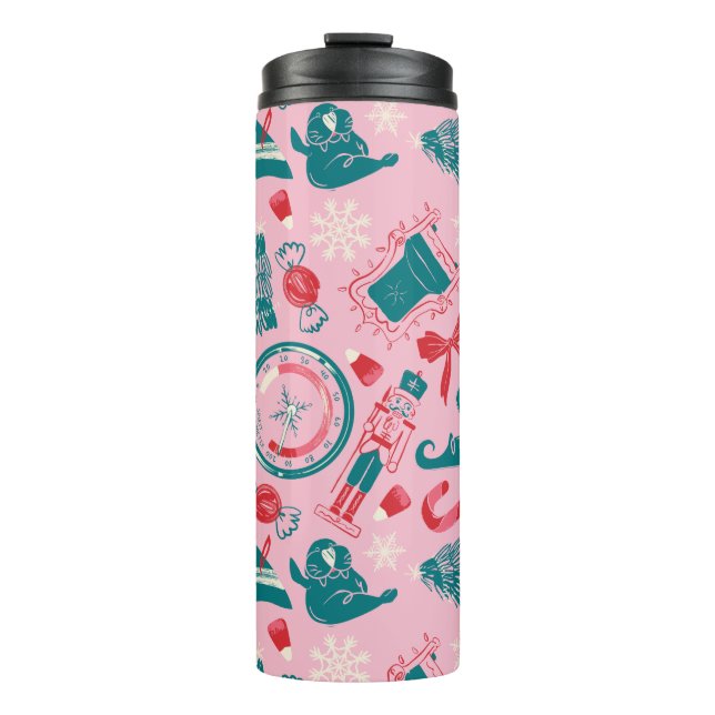 Bouteilles Isothermes Motif d'icône encadrée Elf Holiday (Devant)