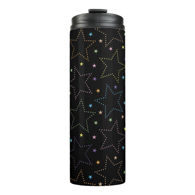 Bouteilles Isothermes Motif du ciel de nuit étoilé (Devant)