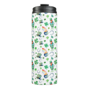 Bouteilles Isothermes Motif du jour de St Patrick d'aquarelle